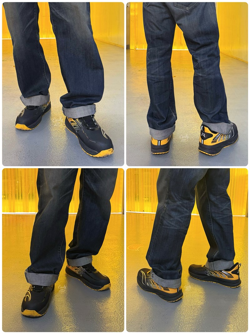 [生活]Road Easy男性工作鞋/安全鞋【MIT男段黃沙